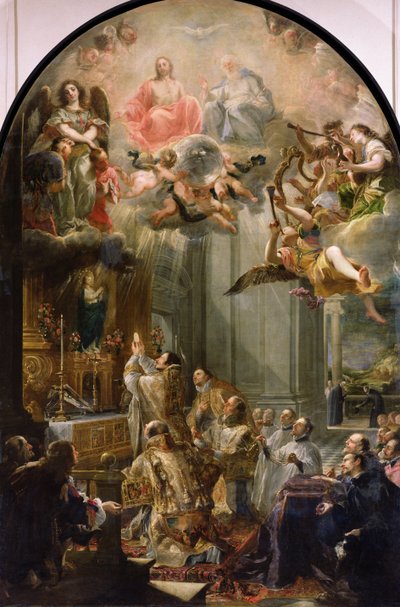 Misa para la Orden de los Trinitarios, 1666 de Juan Carreño de Miranda